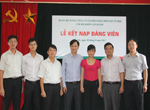 Đảng ủy MIC chú trọng công tác phát triển Đảng